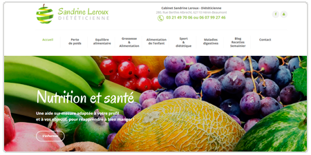 Sandrine Leroux diététicienne